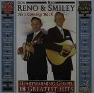 DON RENO RED SMILEY - HEARTWARMING GOSPEL: 18 GREATEST HITS CD