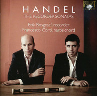 HANDEL BOSGRAAF CORTI - RECORDER SONATAS CD