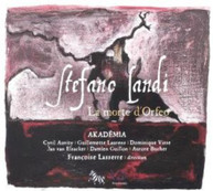 LANDI AUVITY LAURENS AKADEMIA LASSERRE - LA MORTE D'ORGEO CD
