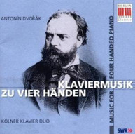 DVORAK KOLNER KLAVIER DUO - PIANO WORKS FOR FOUR CD