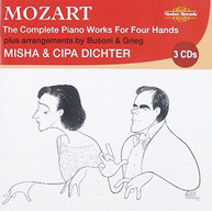 MISHA MOZART DICHTER & CIPA - COMPLETE PIANO WORKS FOR FOUR HANDS CD
