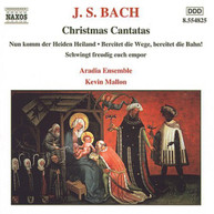 BACH /  ARADIA ENSEMBLE / MALLON - CHRISTMAS CANTATAS CD