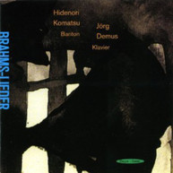 BRAHMS DEMUS KOMATSU - LIEDER CD