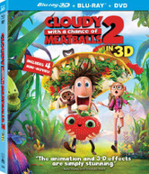 CLOUDY WITH A CHANCE OF MEATBALLS 2 - CLOUDY WITH A CHANCE OF BLU-RAY