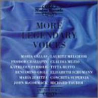 MORE LEGENDARY VOICES VARIOUS CD