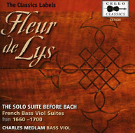 CHARLES MEDLAM - SOLO SUITE BEFORE BACH CD