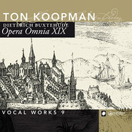 BUXTEHUDE KOOPMAN AMSTERDAM BAROQUE - COMPLETE WORKS 19: VOCAL WORKS CD