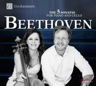 BEETHOVEN - 5 SONS FOR CELLO & PIANO CD