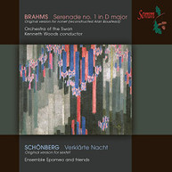 SCHONBERG ORCHESTRA OF THE SWAN - MUSIC BY BRAHMS & SCHONBERG CD