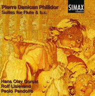 PHILIDOR GORSET LISLEVAND PANDOLFO - SUITES FOR FLUTE & BASSO CD