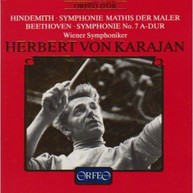 HINDEMITH BEETHOVEN KARAJAN VIENNA SYM - SYMPHONY MATHIS DER MALER CD