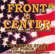 UNITED STATES AIR FORCE BAND GRAHAM - FRONT & CENTER CD