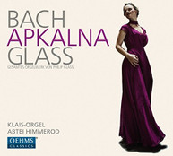 J.S. BACH IVETA GLASS APKALNA - ORGAN WORKS CD