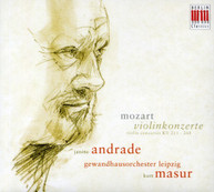 MOZART ANDRADE - VIOLIN CONCERTOS CD