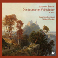 BRAHMS SEELIGER DARMSTADT CONCERT CHOIR - GERMAN FOLK SONGS CD