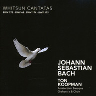 J.S. BACH SCHLICK YORK ABO KOOPMAN - WHITSUN CANTATAS CD