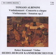 ALBINONI KUSSMAUL HEIDELBERG - VIOLIN CONS CD