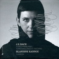 J.S. BACH RANNOU - FRENCH SUITES & ENGLISH SUITES & TOCCATAS CD