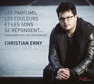 C. DEBUSSY CHRISTIAN ERNY - CLAUDE DEBUSSY & FRANZ LISZT: PIANO WORKS CD