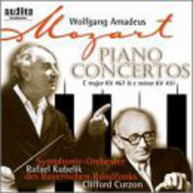 MOZART CURZON KUBELIK - CURZON KUBELIK: MOZART PIANO CONCERTOS CD