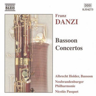 DANZI /  HOLDER / PASQUET - BASSOON CONCERTOS CD