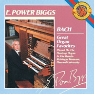BACH E POWER BIGGS - GREAT ORGAN FAVORITES CD