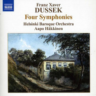 DUSSEK /  HELSINKI BAROQUE ORCH / HAKKINEN - FOUR SYMPHONIES CD