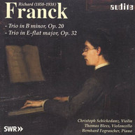 FRANCK SCHICKEDANZ BLEES FOGRASCHER - PIANO TRIOS CD