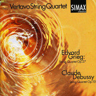 DEBUSSY GRIEG VERTAVO STRING QUARTET - STRING QUARTETS CD