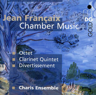 FRANCAIX CHIRAS ENSEMBLE - OCTET QUINTET DIVERTISSEMENT CD