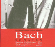 J.S. BACH C.P.E. SCHELLENBERGER SUSS BACH - SONATAS CD