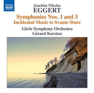 EGGERT GAVLE SYMPHONY ORCHESTRA KORSTEN - SYMPHONIES NOS. 1 & 3 - CD