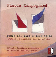 CAMPOGRANDE FANTINO VALENTINO - DANCES OF LAUGHTER & FORGETTING CD