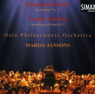 BRAHMS JOACHIM JANSONS OPO - SYMPHONY 4 OVERTURE TO HEINRICH IV CD