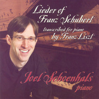 SCHOENHALS SCHUBERT - LEIDER TRANSCRIBED BY FRANZ SCHUBERT CD