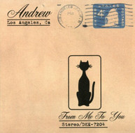 ANDREW - FROM ME TO YOU CD