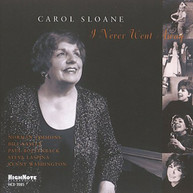 CAROL SLOANE - I NEVER WENT AWAY CD