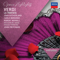 SUTHERLAND BERGONZI MERRILL PRITCHARD - VIRTUOSO: VERDI - CD