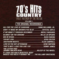 70'S COUNTRY HITS 1 VARIOUS - 70'S COUNTRY HITS 1 VARIOUS (MOD) CD