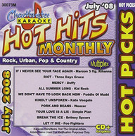 KARAOKE: HOT HITS HOT PICKS JULY 2008 VARIOUS CD