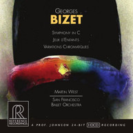 BIZET SAN FRANCISCO BALLET ORCHESTRA WEST - SYMPHONY IN C JEUX CD
