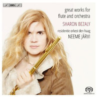 NIELSEN BEZALY JARVI - GREAT WORKS FOR FLUTE & ORCHESTRA (HYBRID) SACD