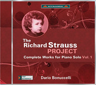STRAUSS BONUCCELLI - RICHARD STRAUSS PROJECT - RICHARD STRAUSS CD