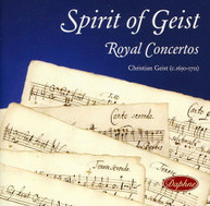 GEIST CAPELLA REDIVIVA - SPIRIT OF GEIST CD
