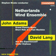 ADAMS LANG NETHERLANDS WIND ENSEMBLE - GRAND PIANOLA MUSIC ARE YOU CD