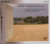DVORAK SWEDISH CHAMBER ORCH DAUSGAARD - SYMPHONY 6 & 9 (HYBRID) SACD