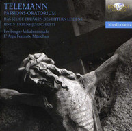 TELEMANN FREIBURGER VOKALENSEMBLE SCHMIDT - PASSIONS - CD