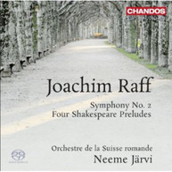 RAFF JARVI ORCHESTRE DE LA SUISSE ROMANDE - SYMPHONY NO 2: FOUR SACD