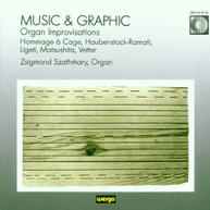 SZATHMARY - MUSIC & GRAPHIC: ORGAN IMPROVISATIONS CD