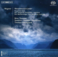 WAGNER DAUSGAARD SWEDISH CHAMBER ORCHESTRA - WESENDONCK-LIEDER SACD